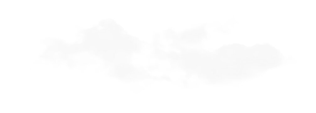 Isolated Cloud PNG no background