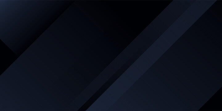 Modern black dark blue white abstract background. Minimal. Color gradient. Web banner. Geometric shape. 3d effect. Lines stripes triangles. Design. Futuristic. Metal metallic effect. Luxury. Premium.