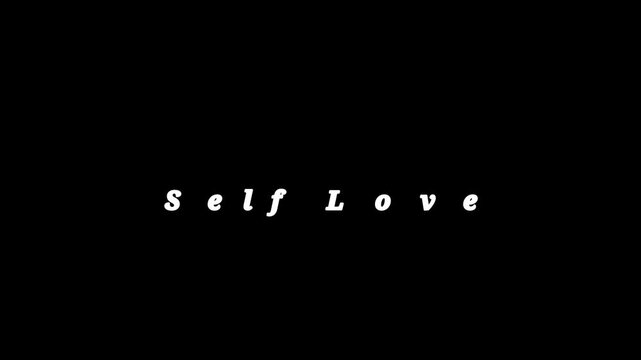 A video showcasing a powerful message of self love and acceptance