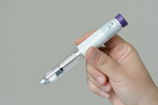 Weight Loss Injection Pen, Medical Treatment and Healthcare Copcept.