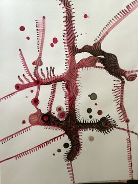 Abstract hand drawn background 