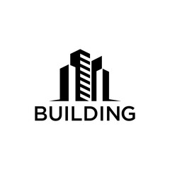 Fototapeta premium building construction logo vector