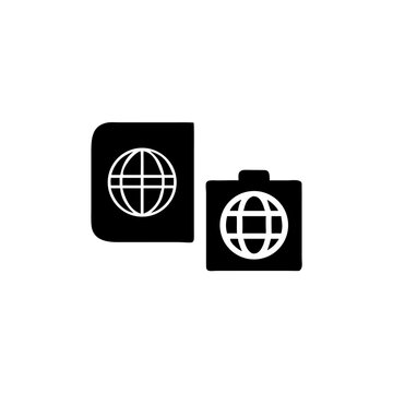 globe icon vector illustration