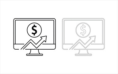 Fototapeta premium Glossy vector illustration for social network people and business communication design