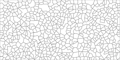 Fototapeta premium Crystal Voronoi Diagram Background for Website, Fabric Print. Vector Pattern with Geometric Lines and Nature-Inspired Elements for Wallpaper, Decor, and Artful Surfaces. Broken Glass Quartz natural. 