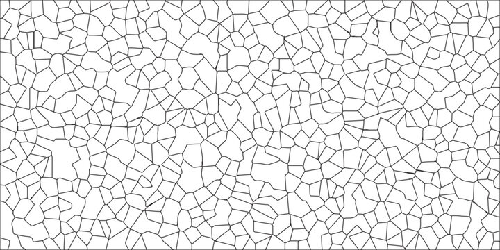 Crystal Voronoi Diagram Background for Website, Fabric Print. Vector Pattern with Geometric Lines and Nature-Inspired Elements for Wallpaper, Decor, and Artful Surfaces. Broken Glass Quartz natural. 