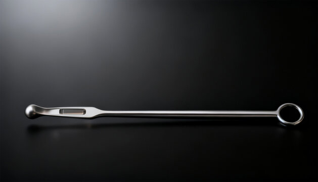 Orthopedic Tendon Stripper with Ring Handle &ndash; Dark Graphite Gradient Background