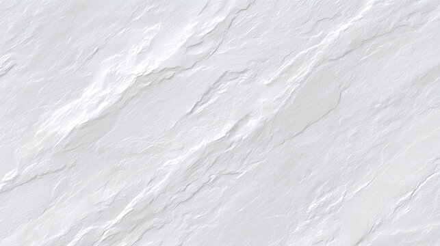 White textured wall plaster surface with soft Scandinavian minimalist stone like grooves and subtle shadow for modern interior texture