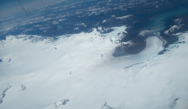 Landscape above the clouds
