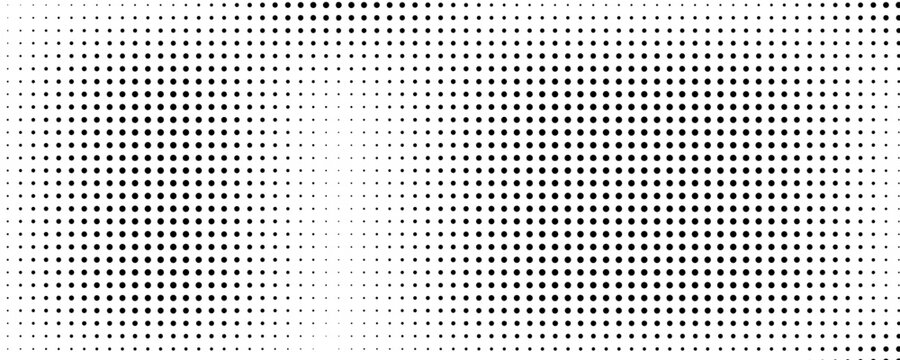 Dot pattern seamless background. Polka dot pattern template Monochrome dotted texture.