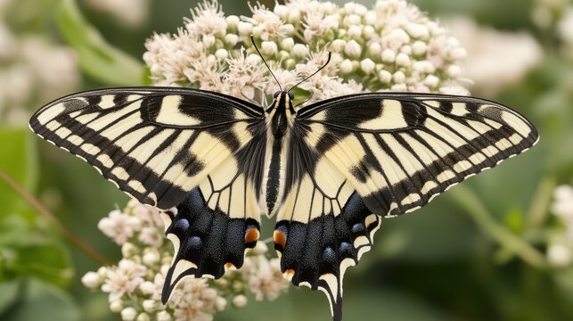 Butterfly flower garden nature wildlife