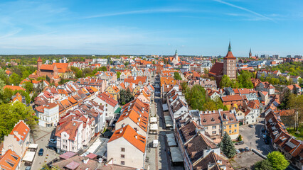 Wiosna w Olsztynie. Stare Miasto. © Janusz Lipiński