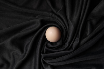 Farm Fresh Eggs Close-Up – Rustic Kitchen Scene with Herbs and Shallow Depth