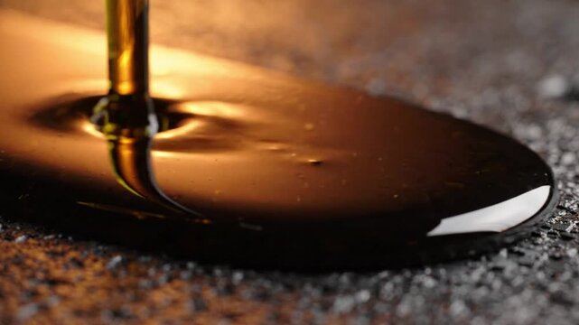Crude Oil Viscous Flow, Macro flow