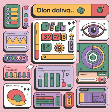 Hand-Drawn UI Kit with Doodle Dashboards, Sketchy Apps, and Imperfect Interface Elements