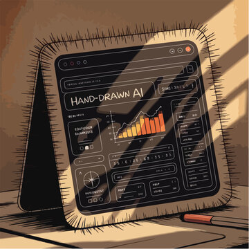 Hand-Drawn UI Kit with Doodle Dashboards, Sketchy Apps, and Imperfect Interface Elements