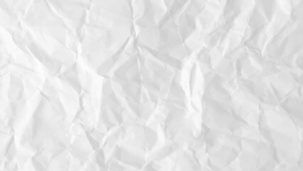 Naklejka premium Realistic crumpled paper sheet texture vector with soft shadows and seamless surface pattern