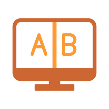 AB Testing Icon Design