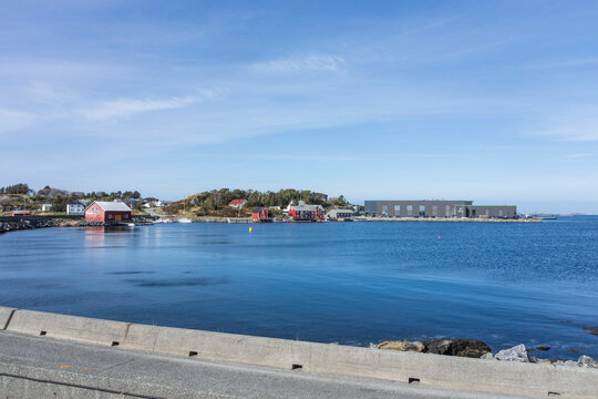 View from Rindar&oslash;y, Aukra, Romsdal, Norway.