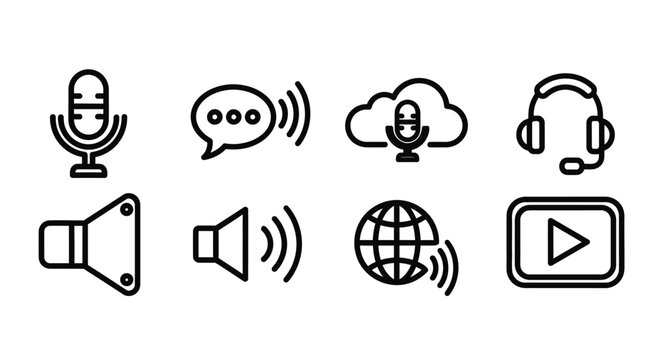 Happy cartoon face emoji collection vector icons Vector