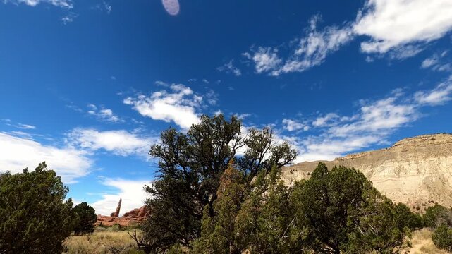 Utah 0412 Kodachrome Basin monolithic stone spires sandstone spires and columns called sand pipes or clastic dikes