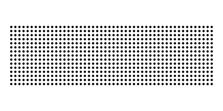 Black circular dots pattern background