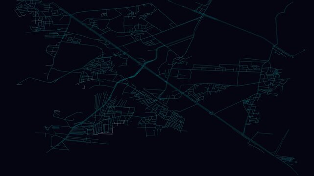 Pimpri-Chinchwad, India, City Infrastructure Expansion Animation, Urban Visualization Technology