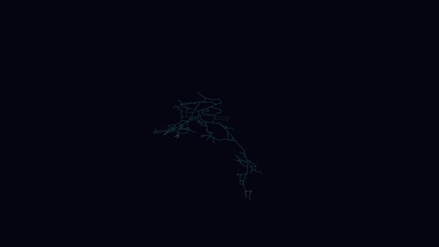 Muscat, Oman, City Infrastructure Expansion Animation, Urban Visualization Technology