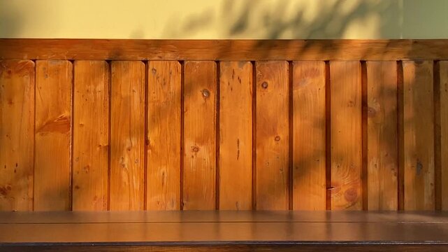 wooden wall and wooden floor