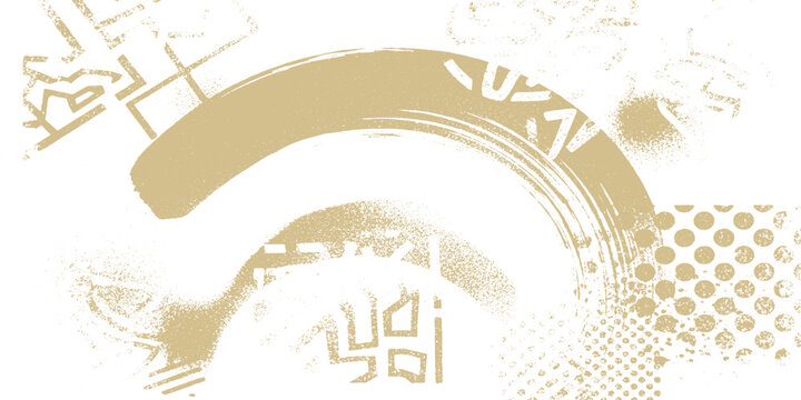 Golden abstract shapes and patterns with distressed texture overlay abstract background design brush stroke abstract pattern abstract patterns distressed background creative