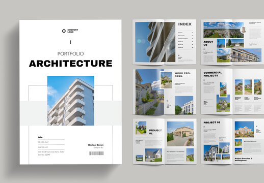 Architecture Portfolio Brochure Template