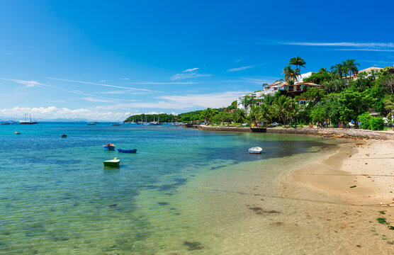 Seafront of Armacao dos Buzios, Rio de Janeiro, Brazil. Seascape of Buzios.