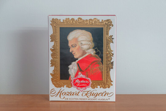 Pruszcz Gdanski, Poland - April 11, 2026: Rober Mozart Kugeln.