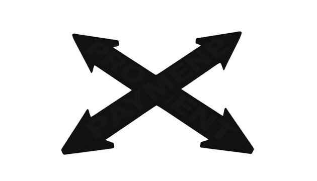 Arrows point in four different directions to symbolize choice and strategic navigation options.