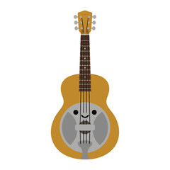 Obraz premium Acoustic Resonator Guitar.