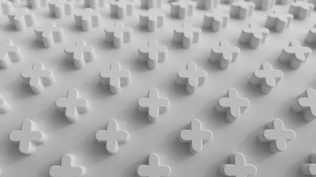  cross shape pattern, seamless looping