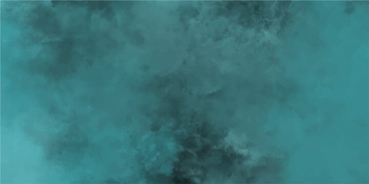 Vector Mysterious and imposing plume smoke ascends, stark contrast against teal backdrop, symbol environmental peril, highlighting somber narrative.