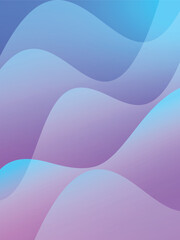 Fototapeta premium Abstract fluid gradient background, flowing waves of blue and purple abstract gradient background creative