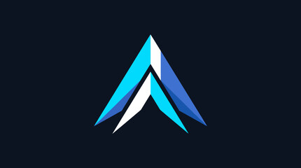 A striking logo design featuring sharp angles and a vibrant color palette, ideal for businesses seeking an impactful modern visual identity that conveys strength and innovation. © Yangyang