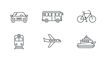 Vehicles for Land and Sea Transport. © Anjani