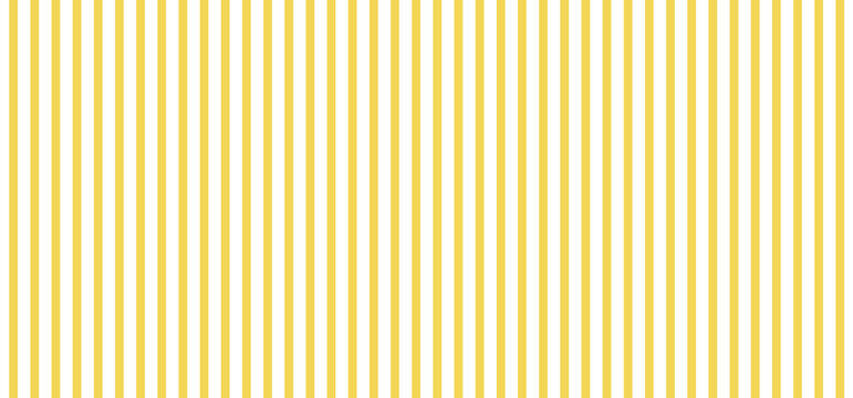 Yellow vertical stripe pattern background minimal striped texture design on transparent background