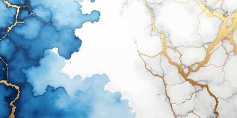 A ripped 3d grunge background with blue paint on old paper texture featuring a torn map silhouette and blank country border frame for an antique geography illustration design © HMRabiul