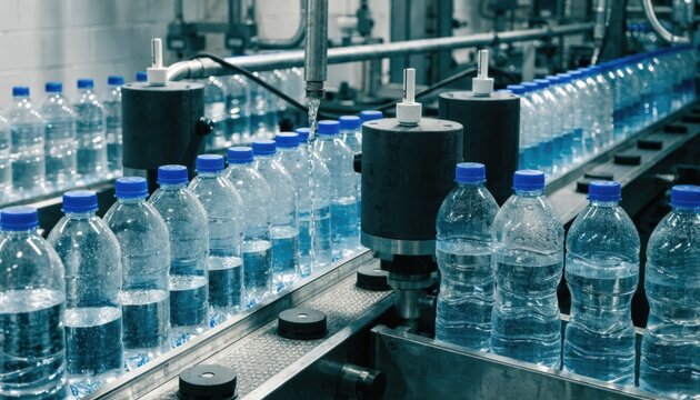Medium shot of a production line worker inspecting trilingual product labels ensuring accuracy and readability in multiple languages for global market distribution.