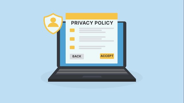 Privacy Policy Laptop Screen Security 