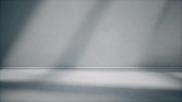 Abstract Light Rays and Shadows Moving Across Textured Surface