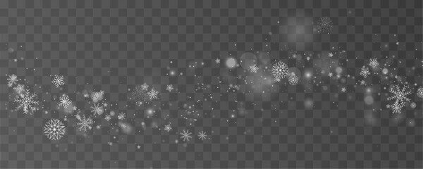 Frosty snow dust glows with crystal reflections. Smooth drifting adds elegant seasonal texture. Perfect design element for winter projects and banners. Vector © Strongstock03