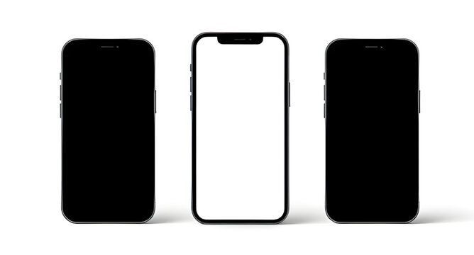 smartphone mockup, blank phone screen, white mobile display, modern device template, clean smartphone design, app presentation mockup, digital screen illustration, isolated phone graphic, mobile inter
