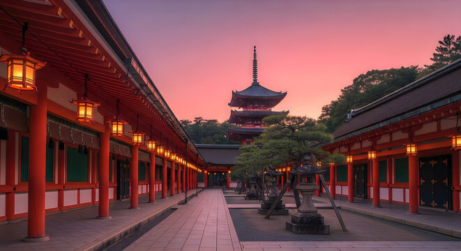 Itsukushima Shrine in Miyajima Island, Hiroshima