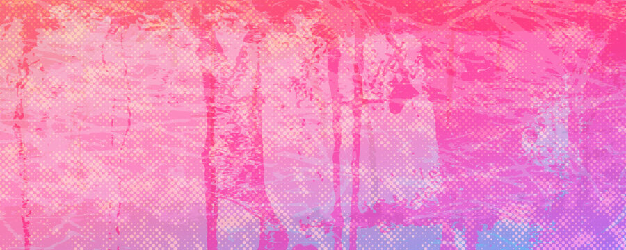 Halftone risograph texture with color block shapes and soft analog grain. Pastel paper surface with abstract organic forms and print overlay. Collage poster background. Vector illustration.