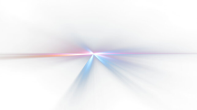 Bright light burst with rays on a transparent background creating a vibrant effect suitable for overlays and designs